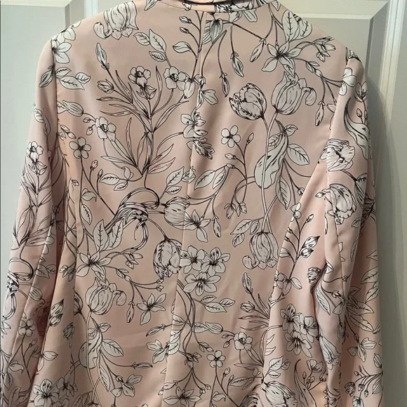 Roz & Ali Pink Floral Blazer - Picture 3 of 4